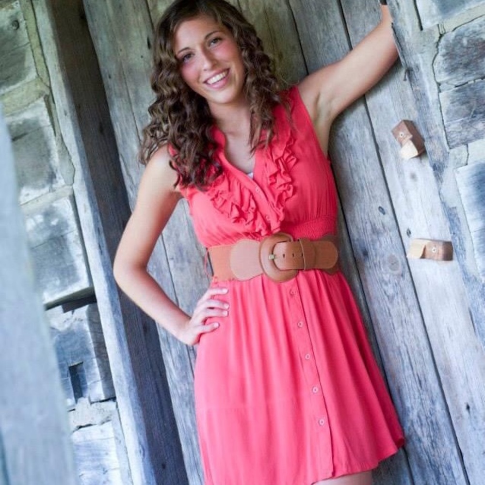 Button up dress